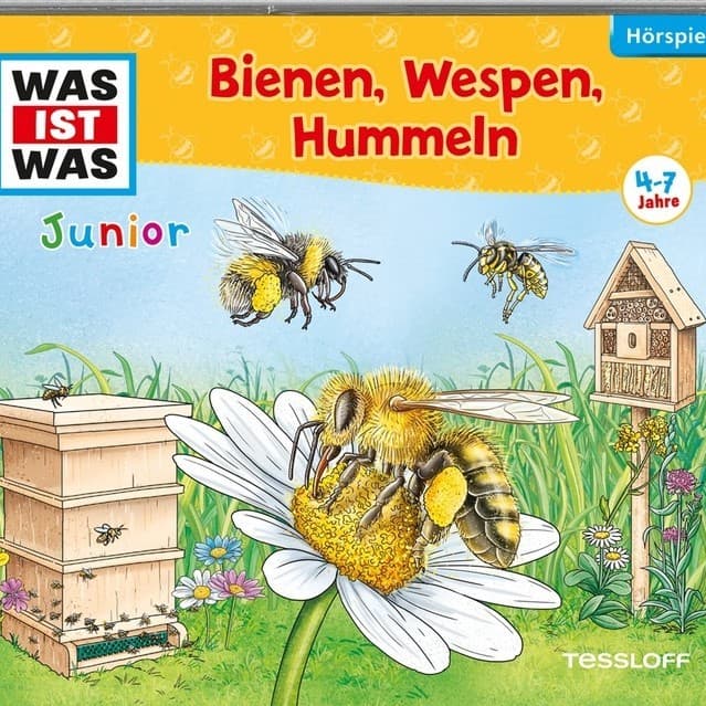 Bienen, Wespen, Hummeln, Was ist Was Junior, Hörspiel-CD, Tessloff Verlag