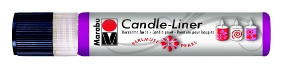 Candle - Liner, 25 ml von Marabu 211 purpur