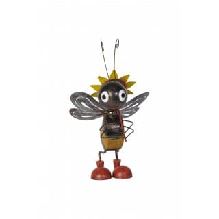 Dekorationsfigur Biene mit Sonnenblume, 36x22x23 cm