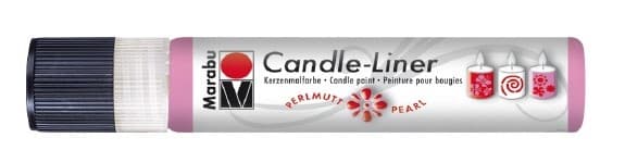 Candle - Liner, 25 ml von Marabu 133 rosa